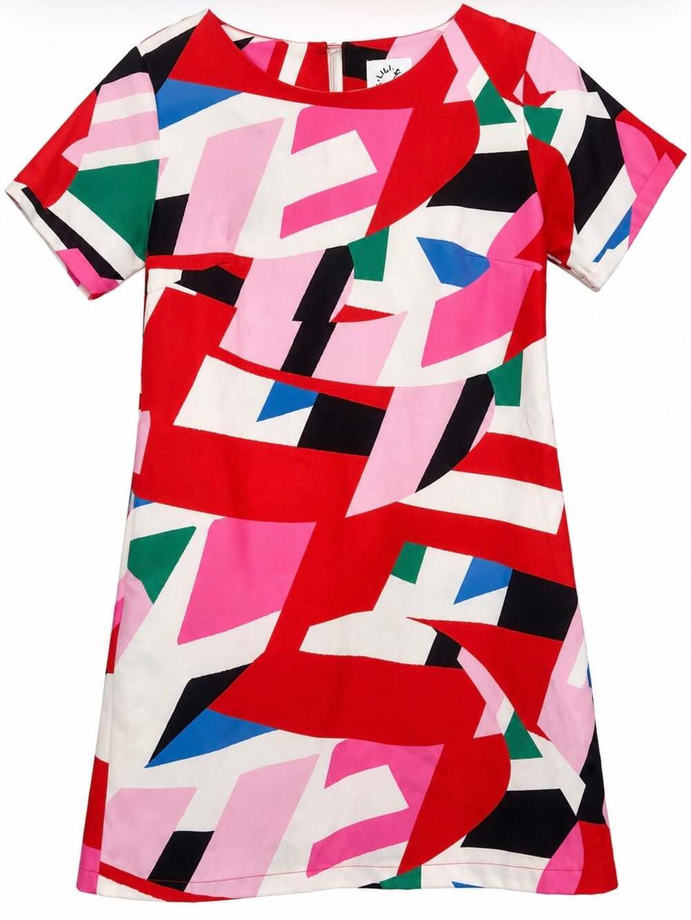 Lili Sidonio Shift Dress Size XS Geometric Print